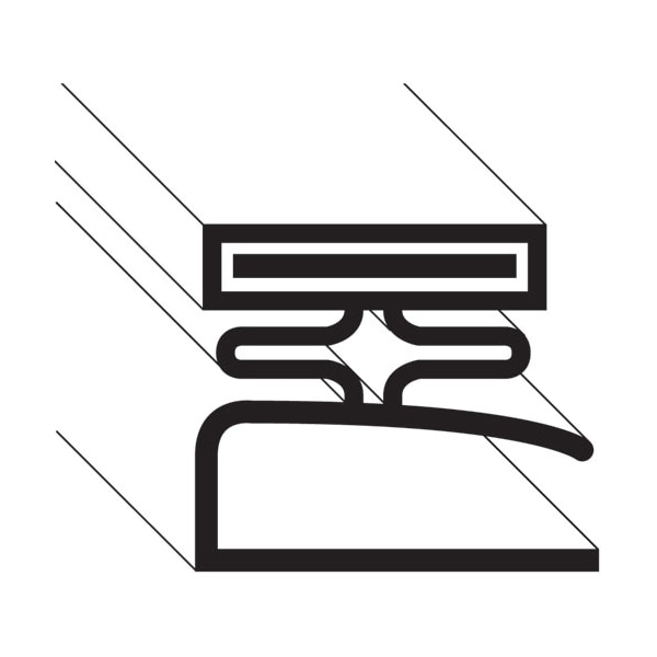 Traulsen Door Gasket 21 1/2" X 29 1/2" 341-04507-03 - main